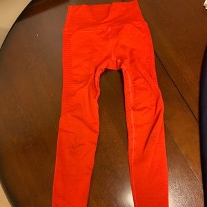 Red halo alphalete leggings - size XS - SOLD